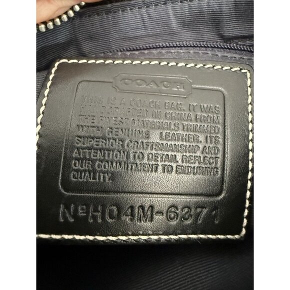 COACH Vintage Y2K Soho East West Baguette Signature C Pattern In Black - Picture 13 of 16